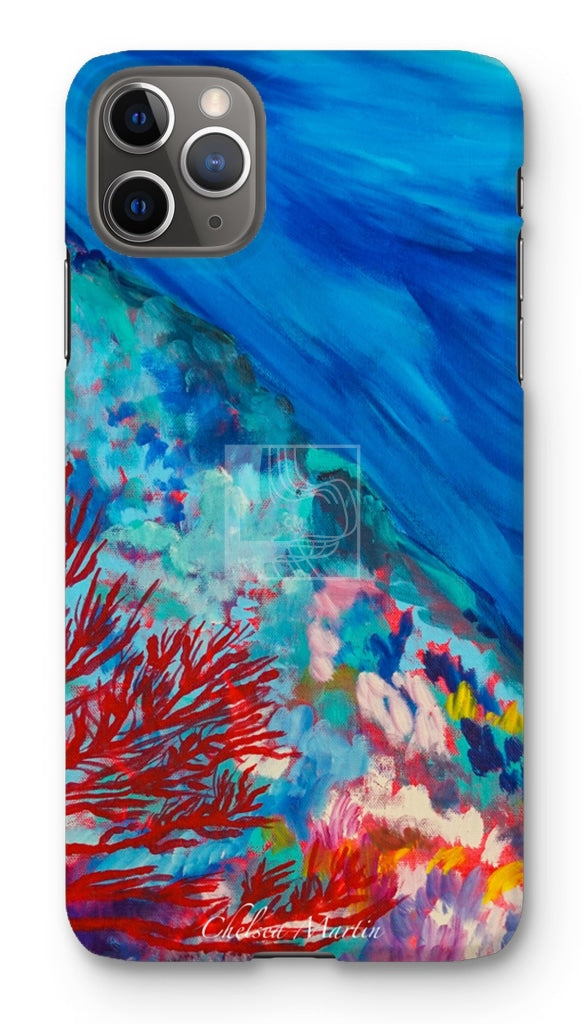 Reef Phone Case Iphone 11 Pro Max / Snap Gloss & Tablet Cases