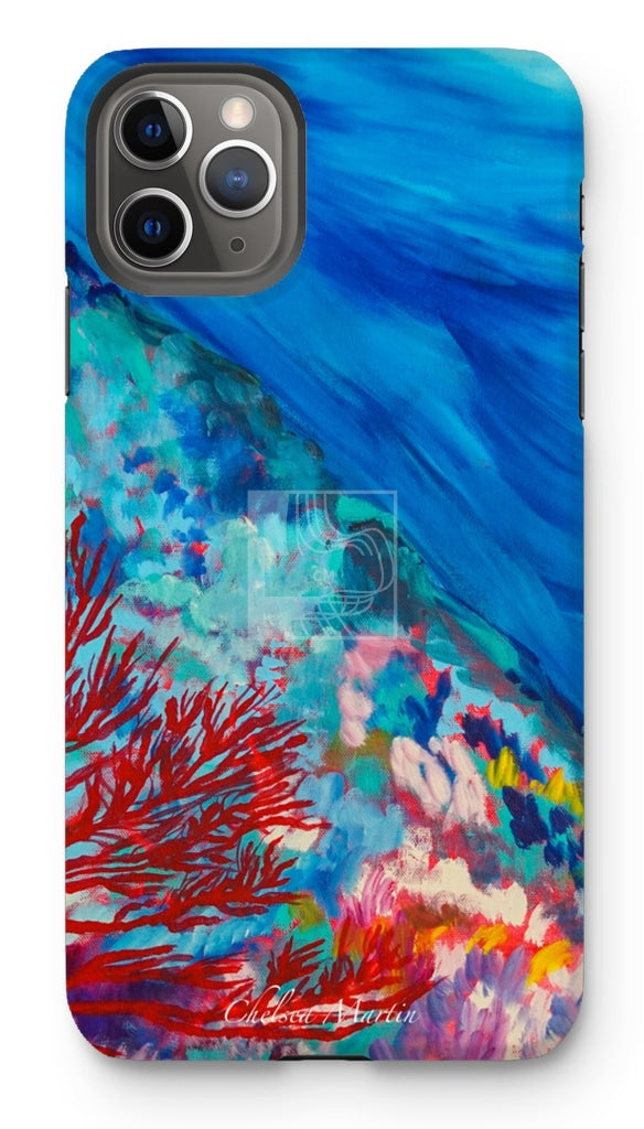 Reef Phone Case Iphone 11 Pro Max / Tough Gloss & Tablet Cases