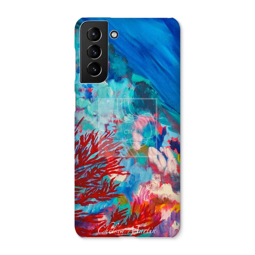 Reef Snap Phone Case Samsung Galaxy S21 Plus / Gloss & Tablet Cases