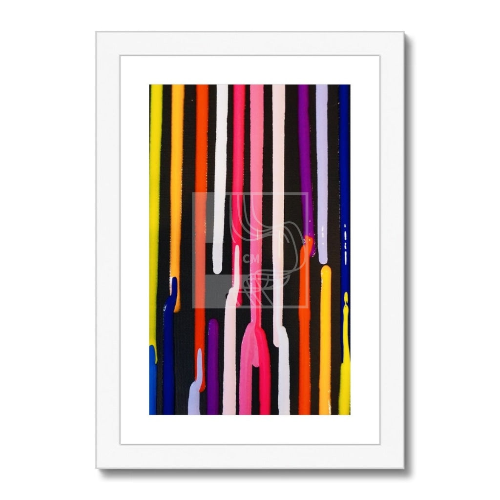 Retro Framed & Mounted Print - Chelsea Martin Art