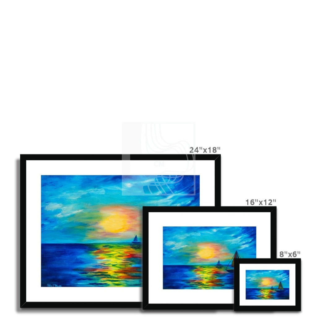 Sail Framed & Mounted Print Fine Art