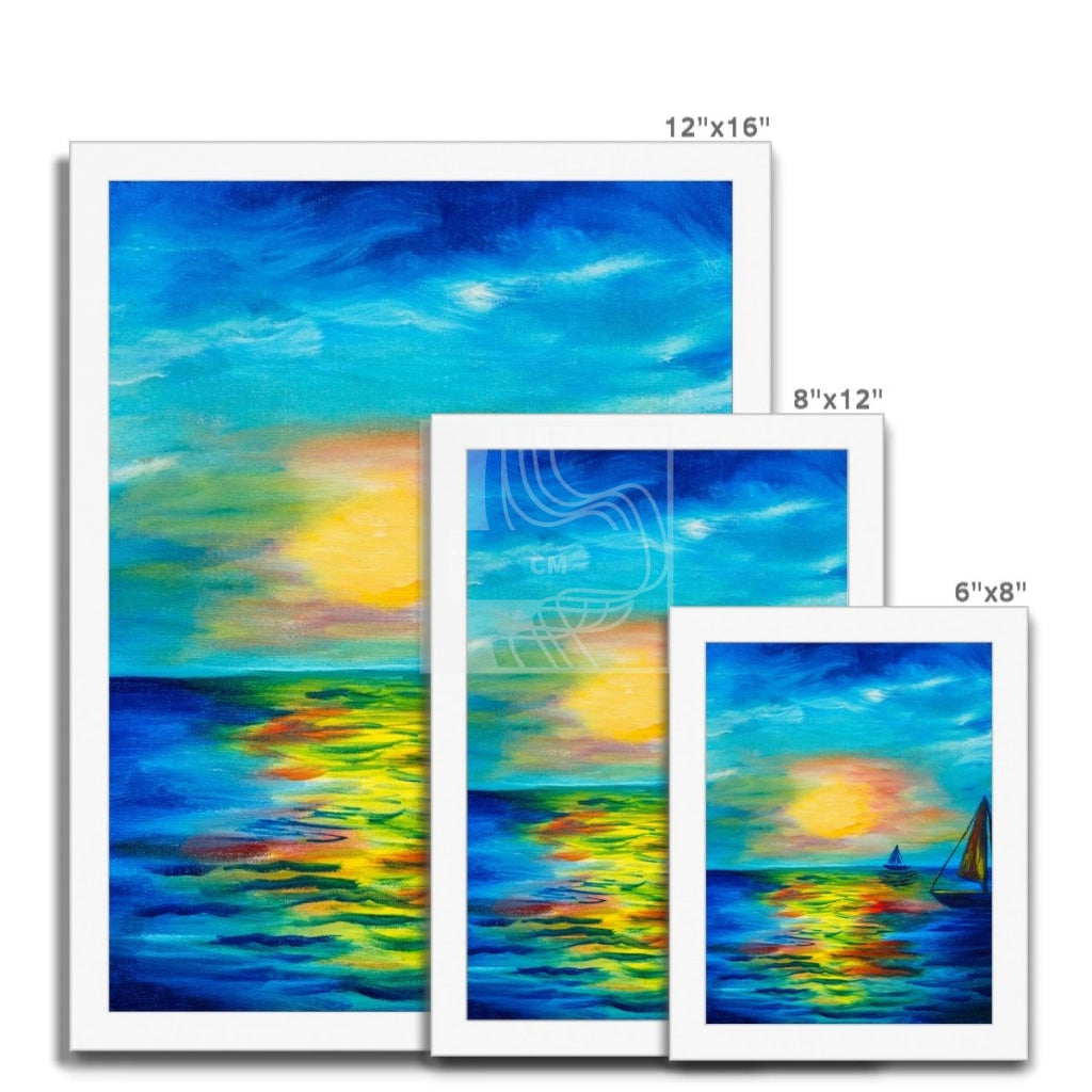 Sail Framed Print Fine Art