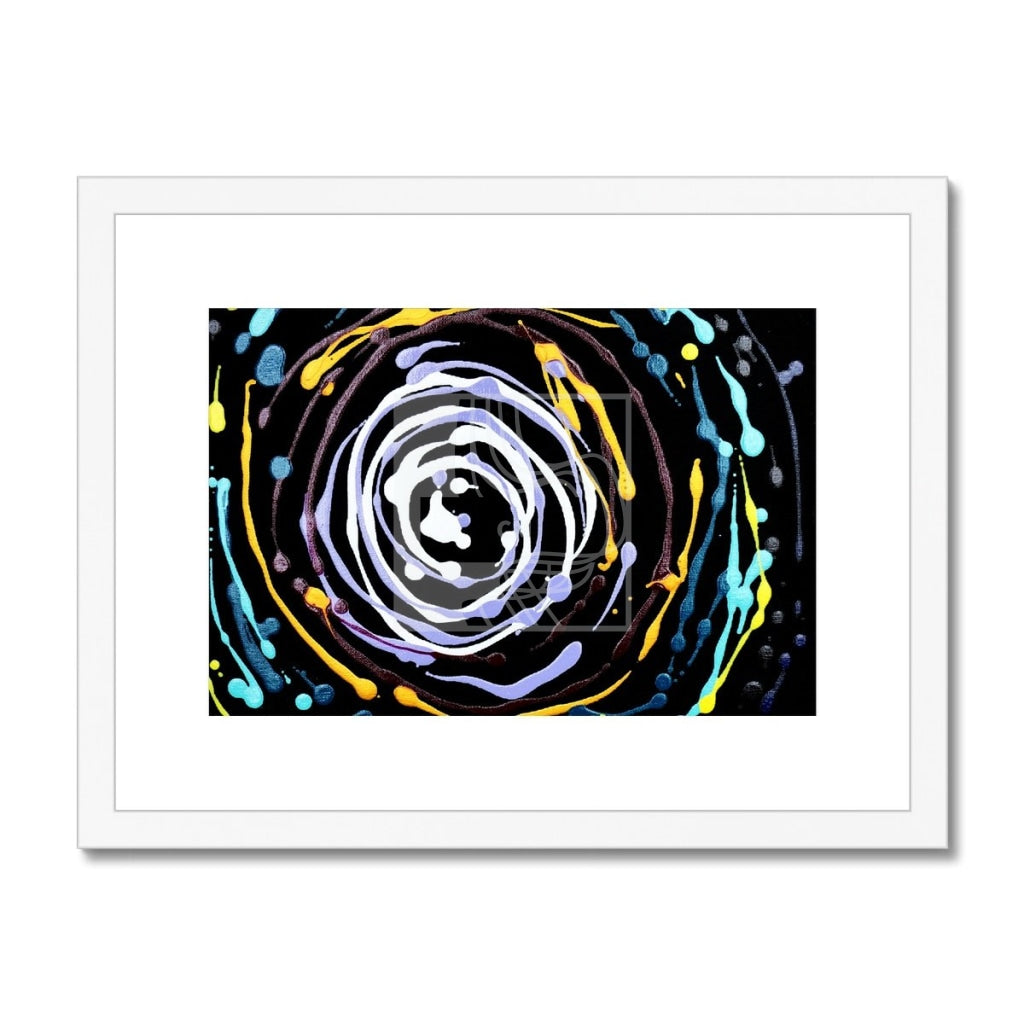 Space Framed & Mounted Print - Chelsea Martin Art