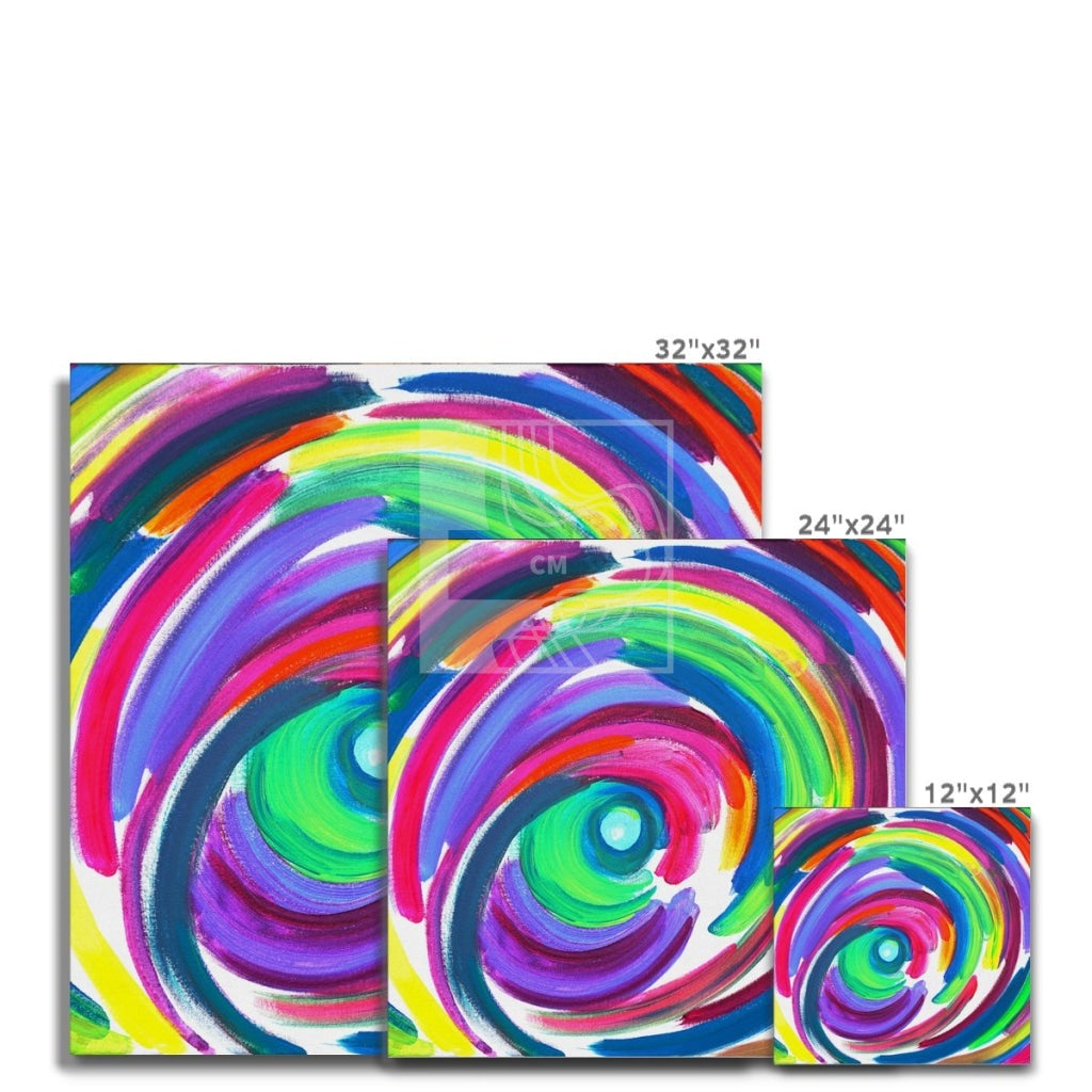 Spiral Canvas - Chelsea Martin Art