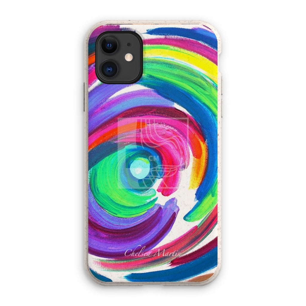 Spiral Eco Phone Case Iphone 11 / Matte & Tablet Cases