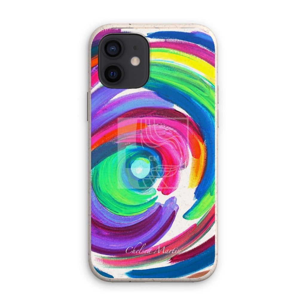 Spiral Eco Phone Case Iphone 12 / Matte & Tablet Cases