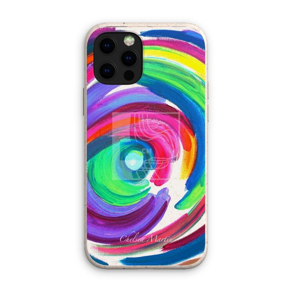 Spiral Eco Phone Case Iphone 12 Pro / Matte & Tablet Cases