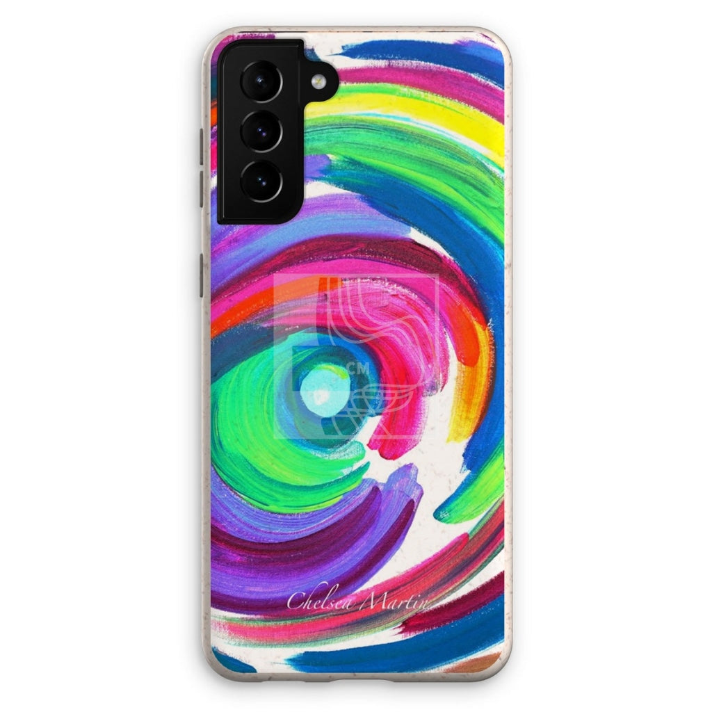 Spiral Eco Phone Case Samsung Galaxy S21 Plus / Matte & Tablet Cases