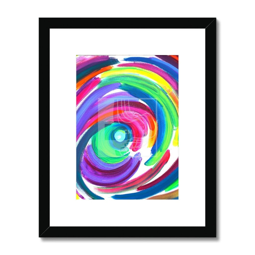 Spiral Framed & Mounted Print - Chelsea Martin Art