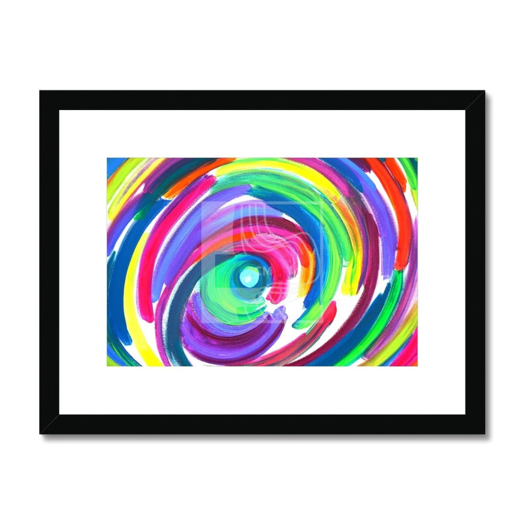 Spiral Framed & Mounted Print - Chelsea Martin Art