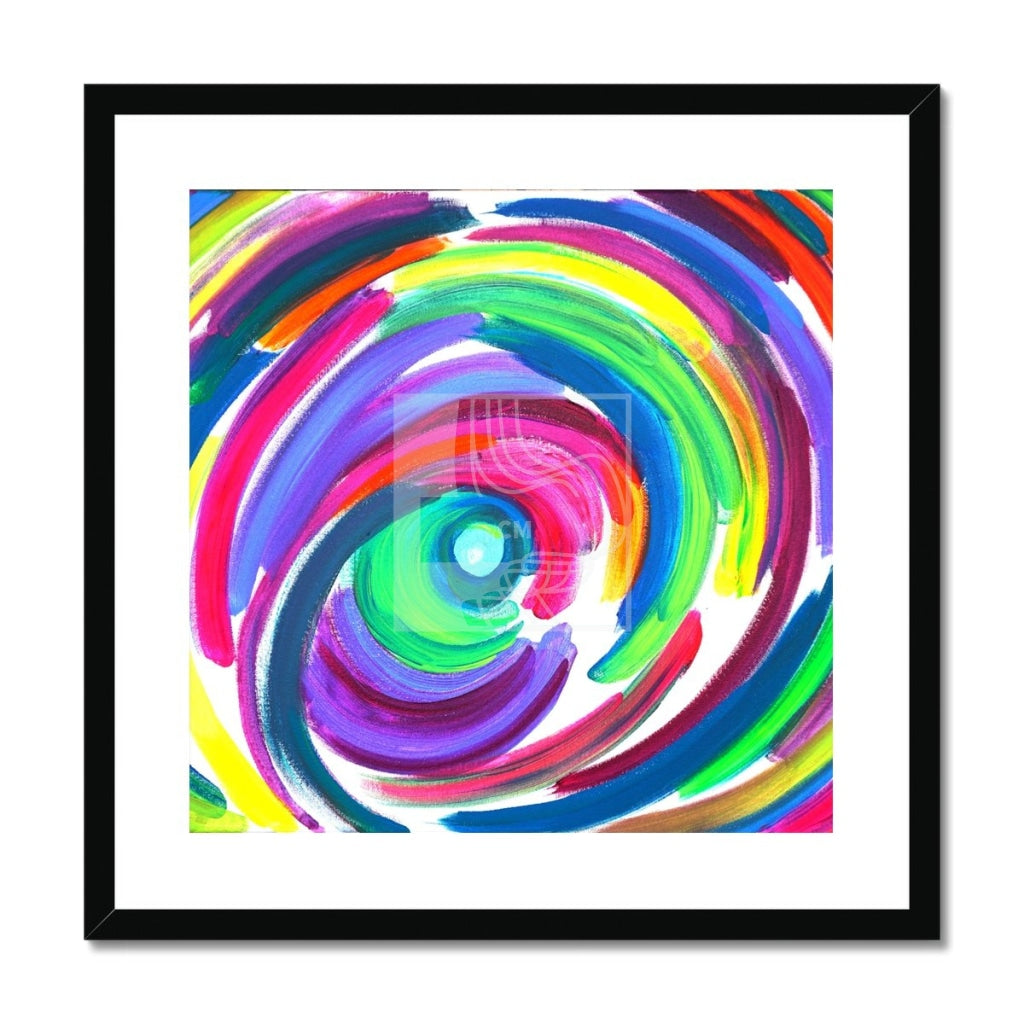 Spiral Framed & Mounted Print - Chelsea Martin Art