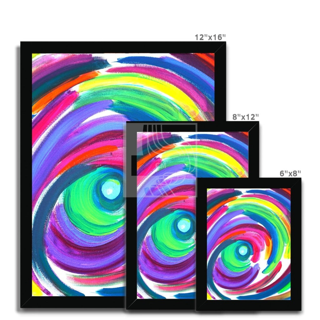 Spiral Framed Print - Chelsea Martin Art