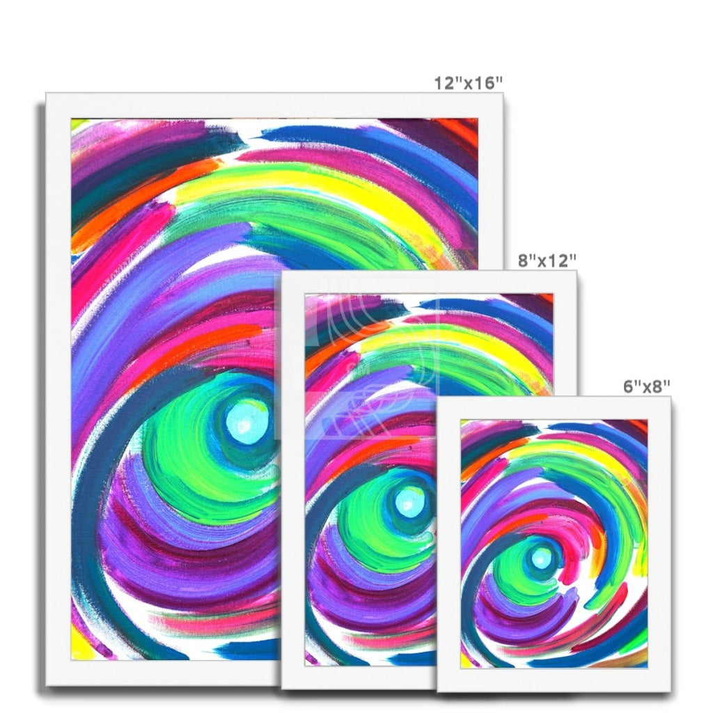 Spiral Framed Print - Chelsea Martin Art