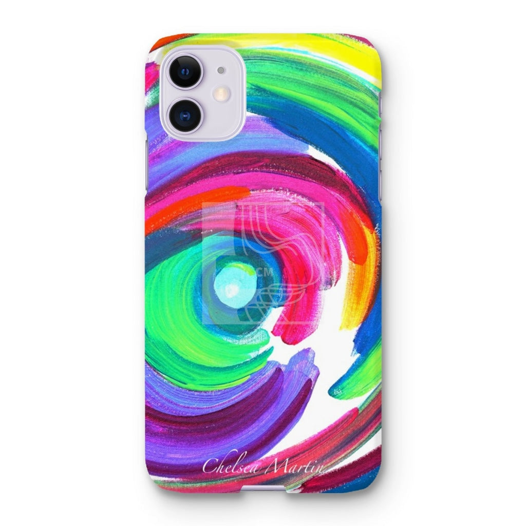 Spiral Snap Phone Case Iphone 11 / Gloss & Tablet Cases