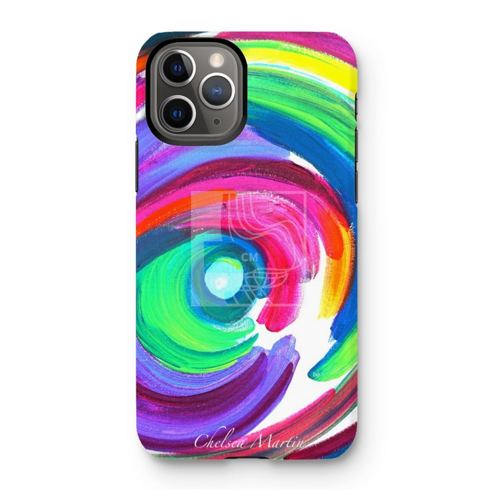 Spiral Tough Phone Case Iphone 11 Pro / Gloss & Tablet Cases