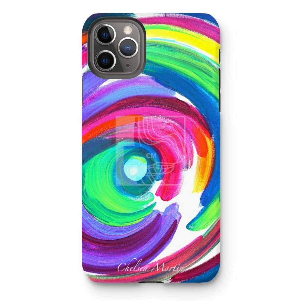 Spiral Tough Phone Case Iphone 11 Pro Max / Gloss & Tablet Cases