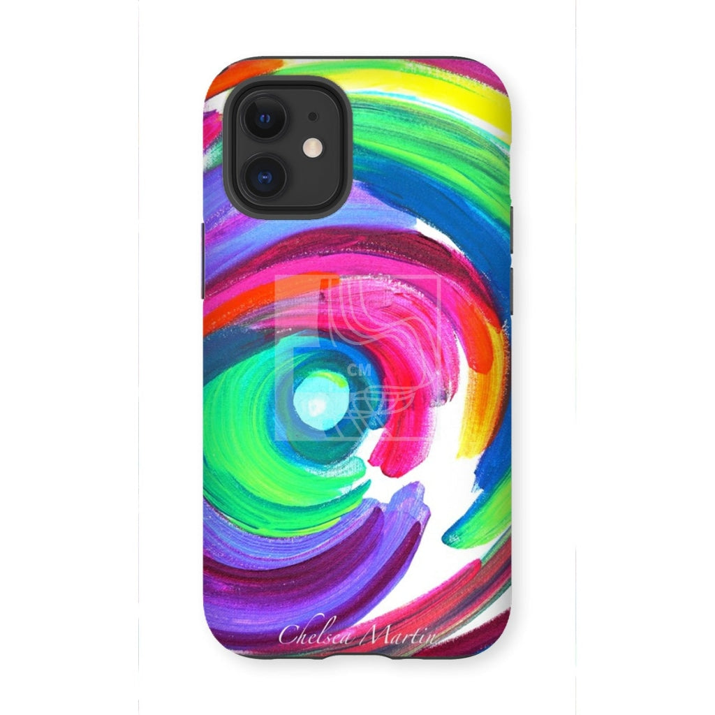 Spiral Tough Phone Case Iphone 12 Mini / Gloss & Tablet Cases