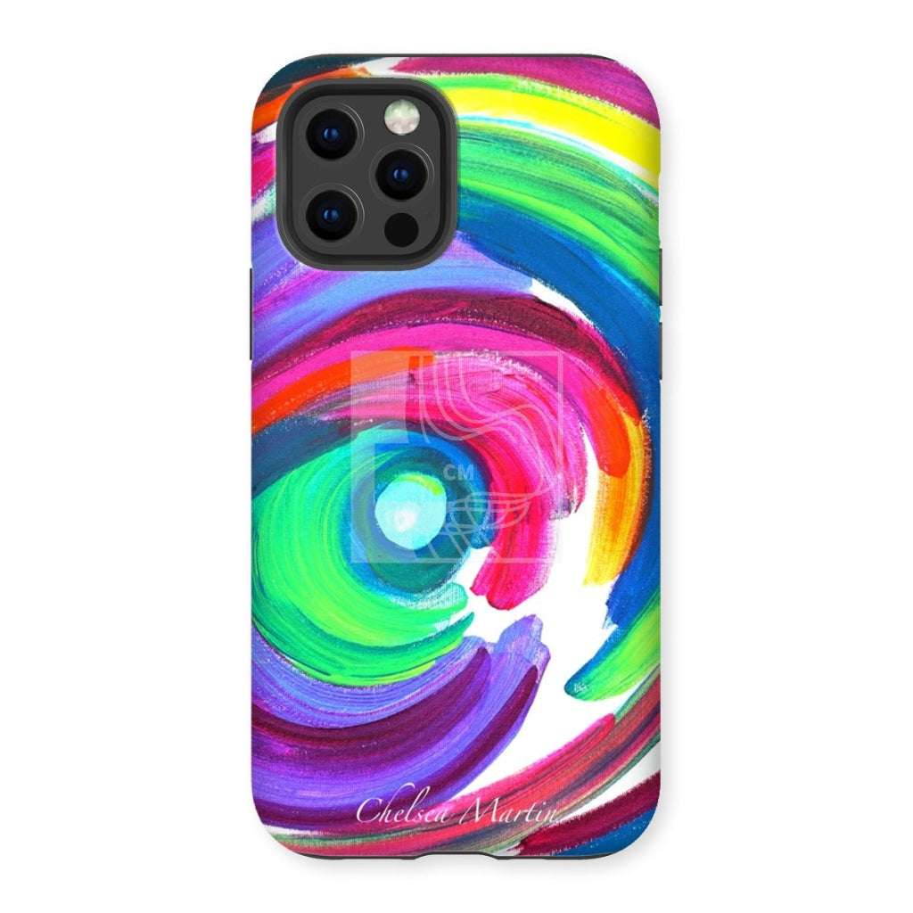 Spiral Tough Phone Case Iphone 12 Pro / Gloss & Tablet Cases