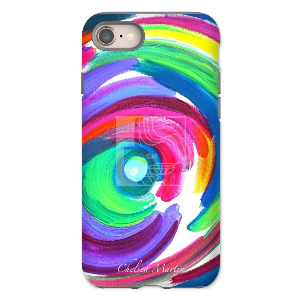 Spiral Tough Phone Case Iphone 8 / Gloss & Tablet Cases