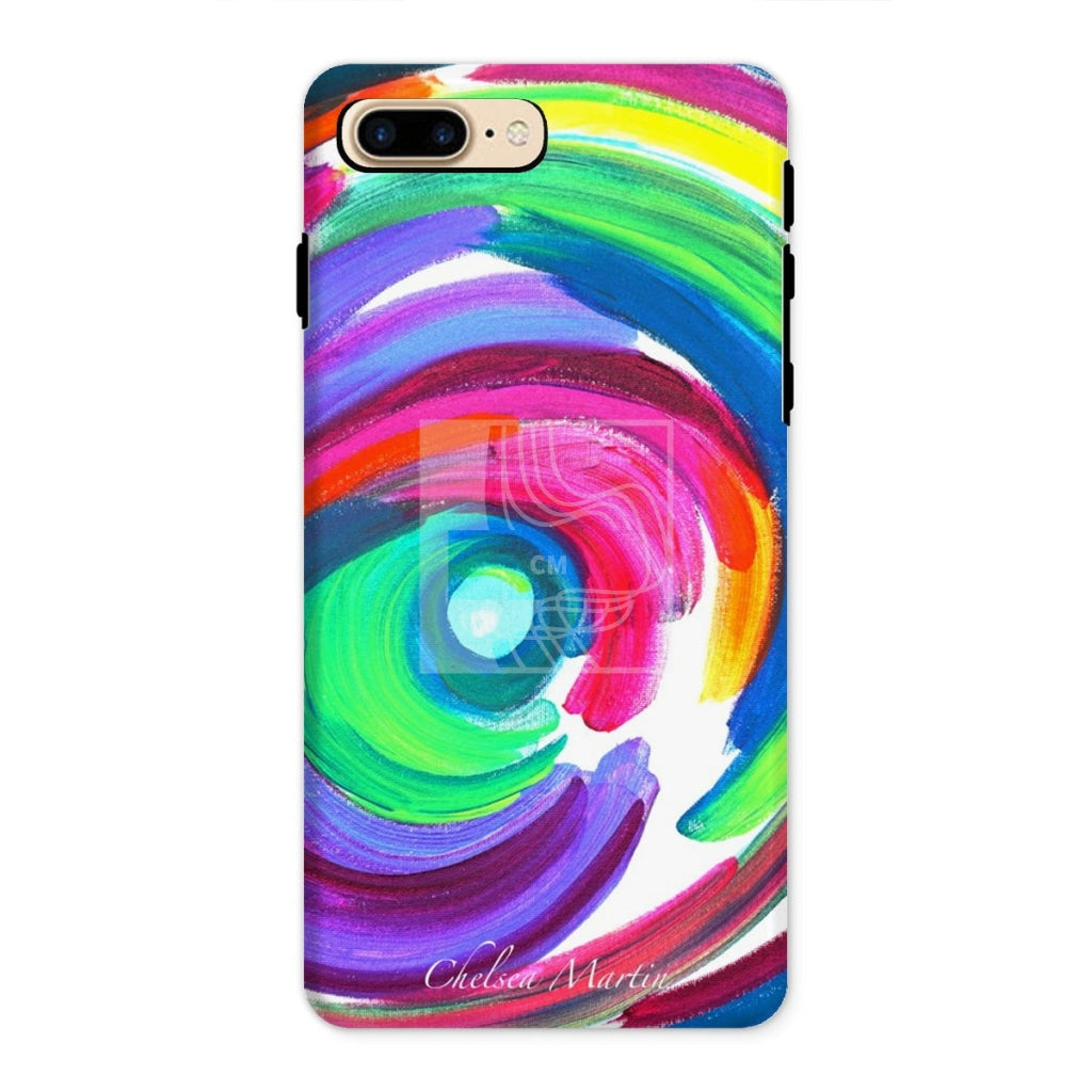 Spiral Tough Phone Case Iphone 8 Plus / Gloss & Tablet Cases