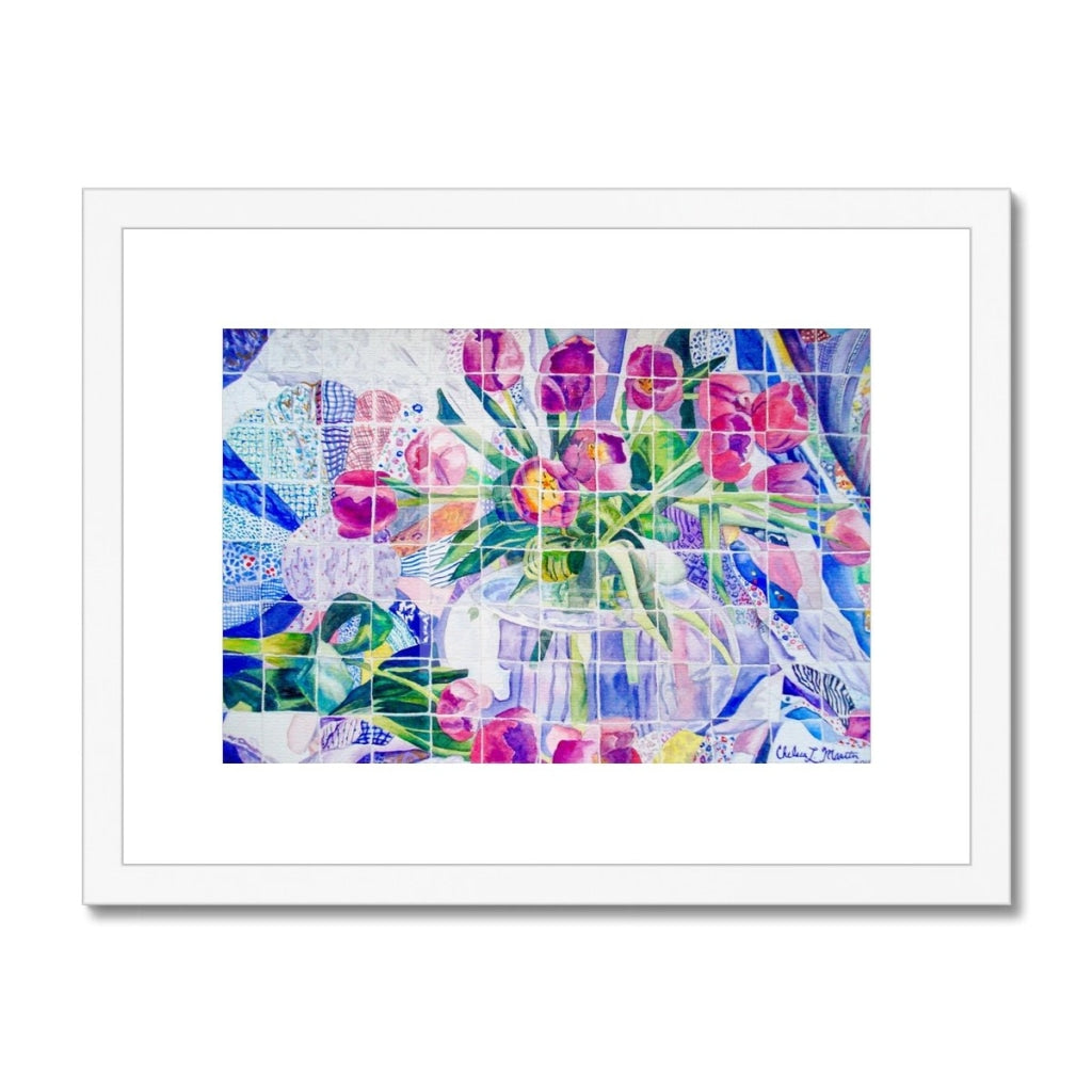 Spring Framed & Mounted Print - Chelsea Martin Art