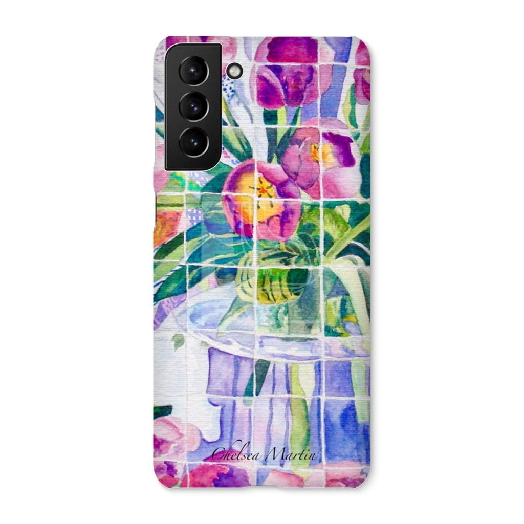 Spring Snap Phone Case Samsung Galaxy S21 Plus / Gloss & Tablet Cases