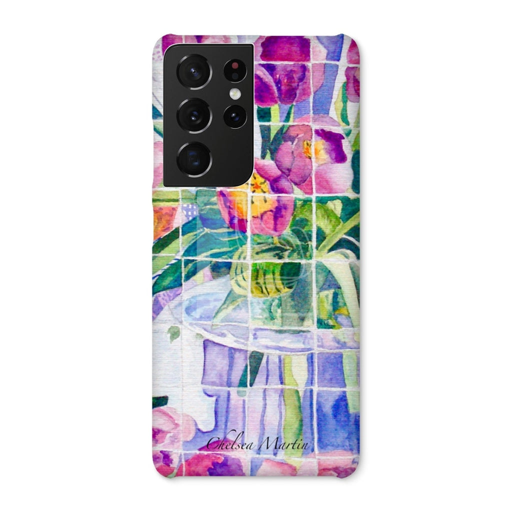 Spring Snap Phone Case Samsung Galaxy S21 Ultra / Gloss & Tablet Cases