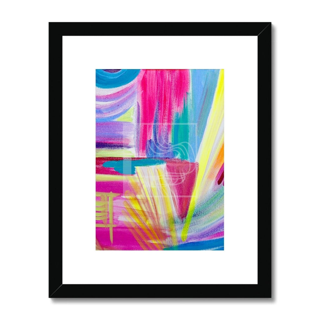 Vibes Framed & Mounted Print - Chelsea Martin Art