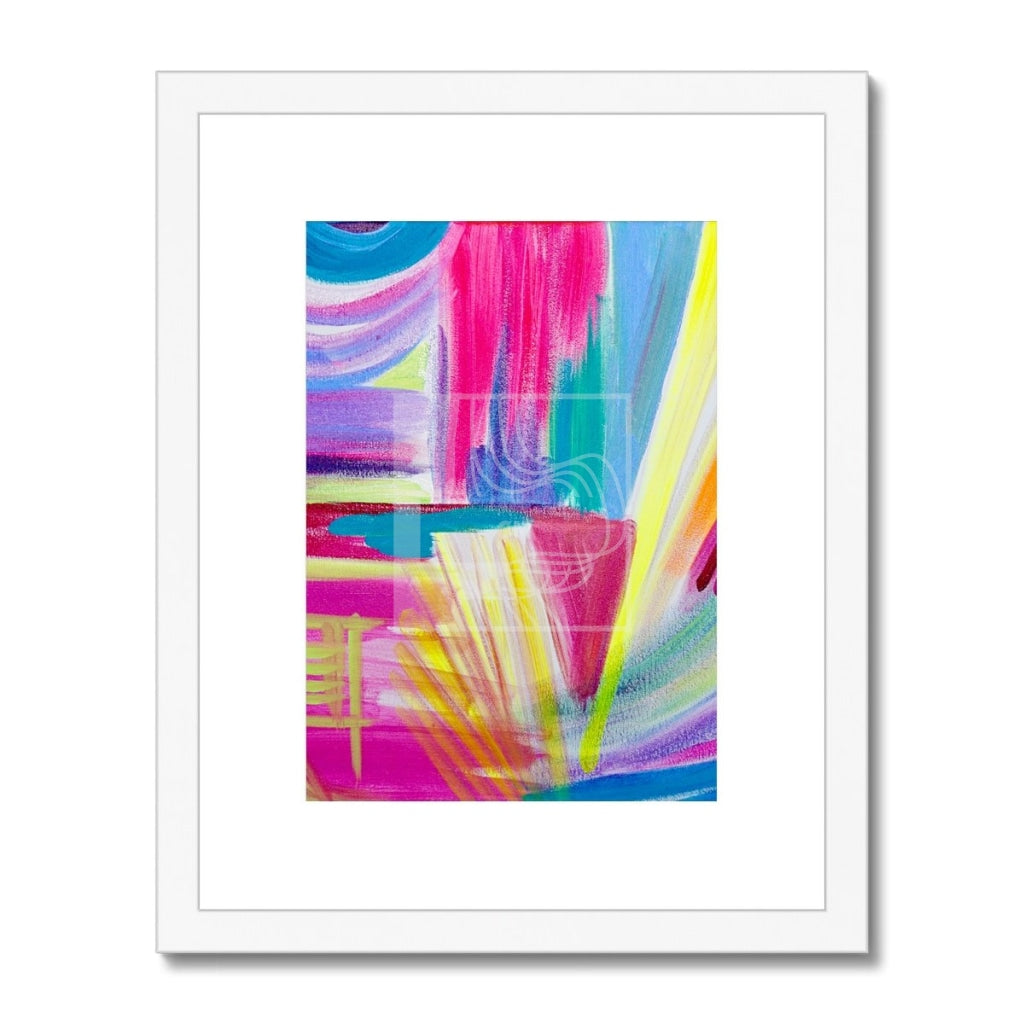 Vibes Framed & Mounted Print - Chelsea Martin Art