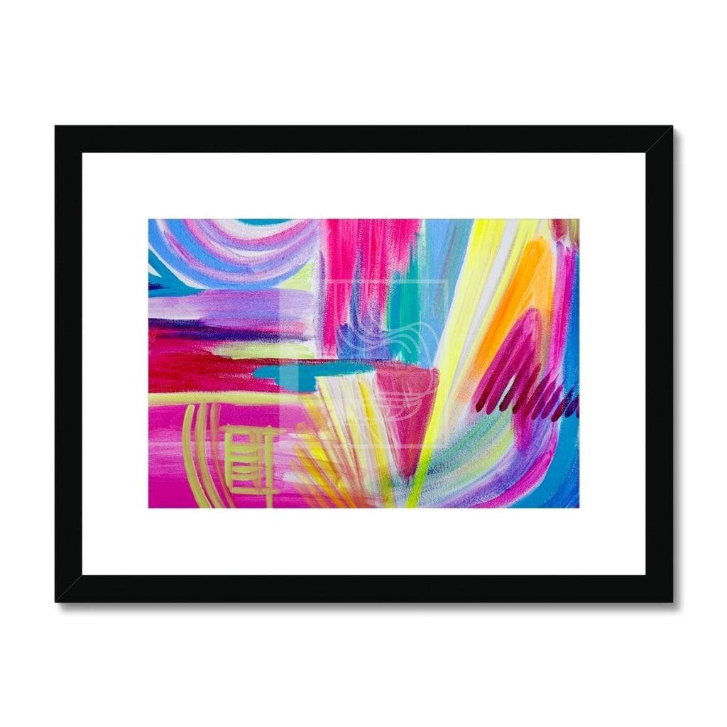 Vibes Framed & Mounted Print - Chelsea Martin Art