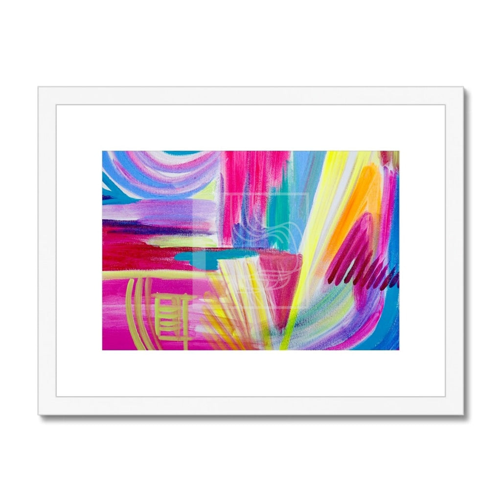 Vibes Framed & Mounted Print - Chelsea Martin Art