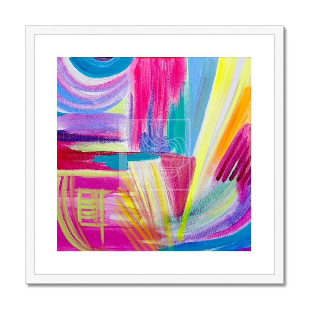 Vibes Framed & Mounted Print - Chelsea Martin Art