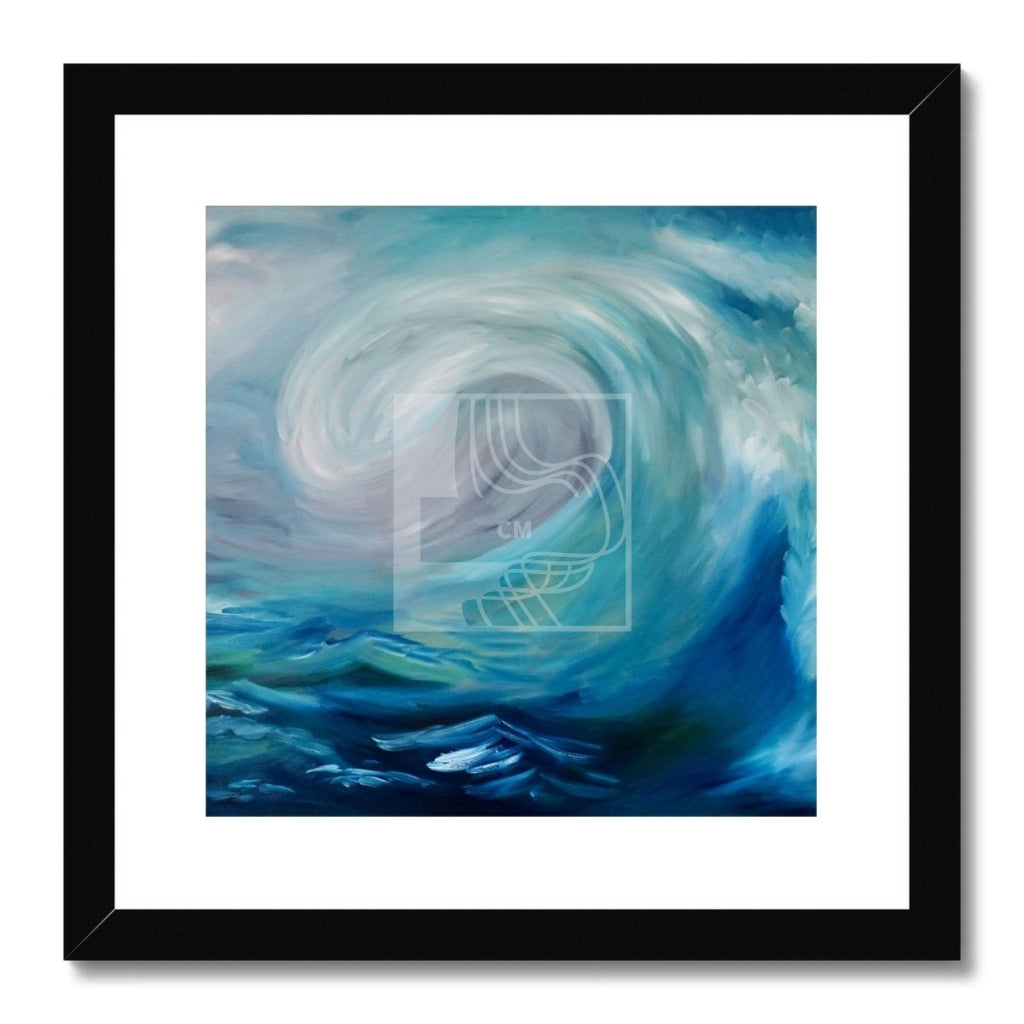 Wave Framed & Mounted Print - Chelsea Martin Art