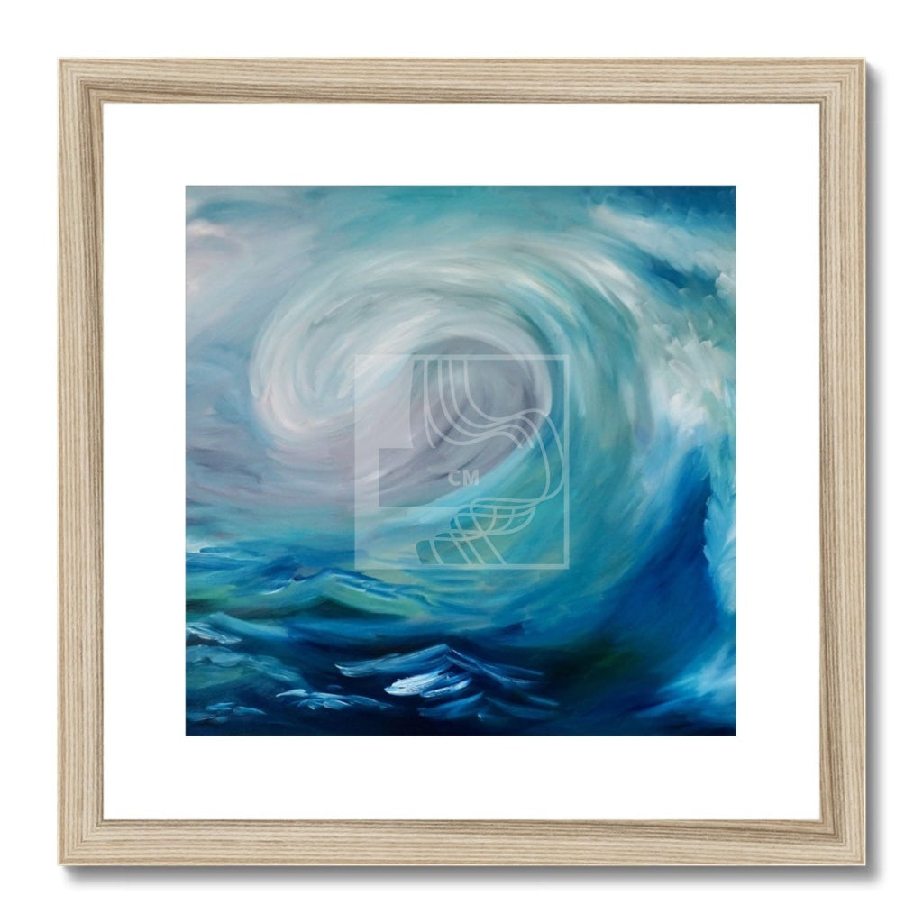 Wave Framed & Mounted Print - Chelsea Martin Art