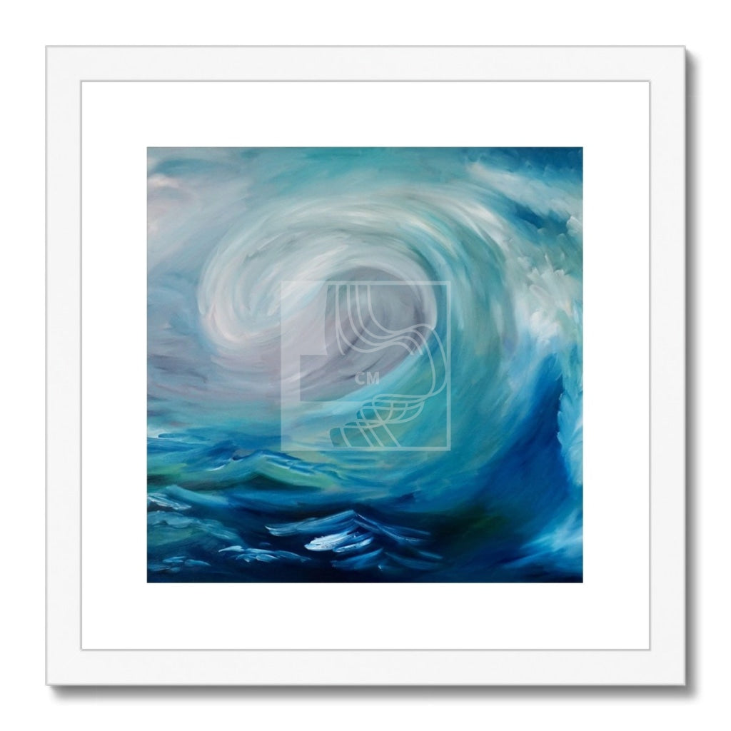 Wave Framed & Mounted Print - Chelsea Martin Art