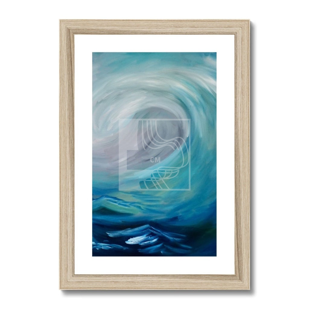 Wave Framed & Mounted Print - Chelsea Martin Art