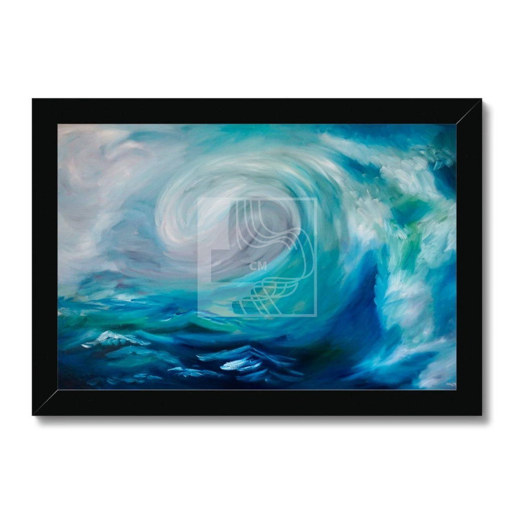 Wave Framed Print - Chelsea Martin Art