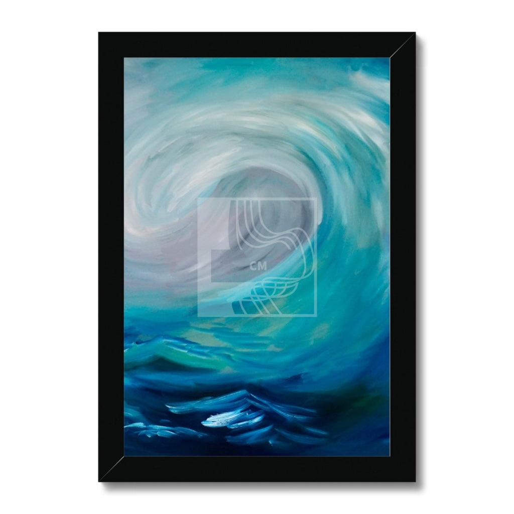 Wave Framed Print - Chelsea Martin Art