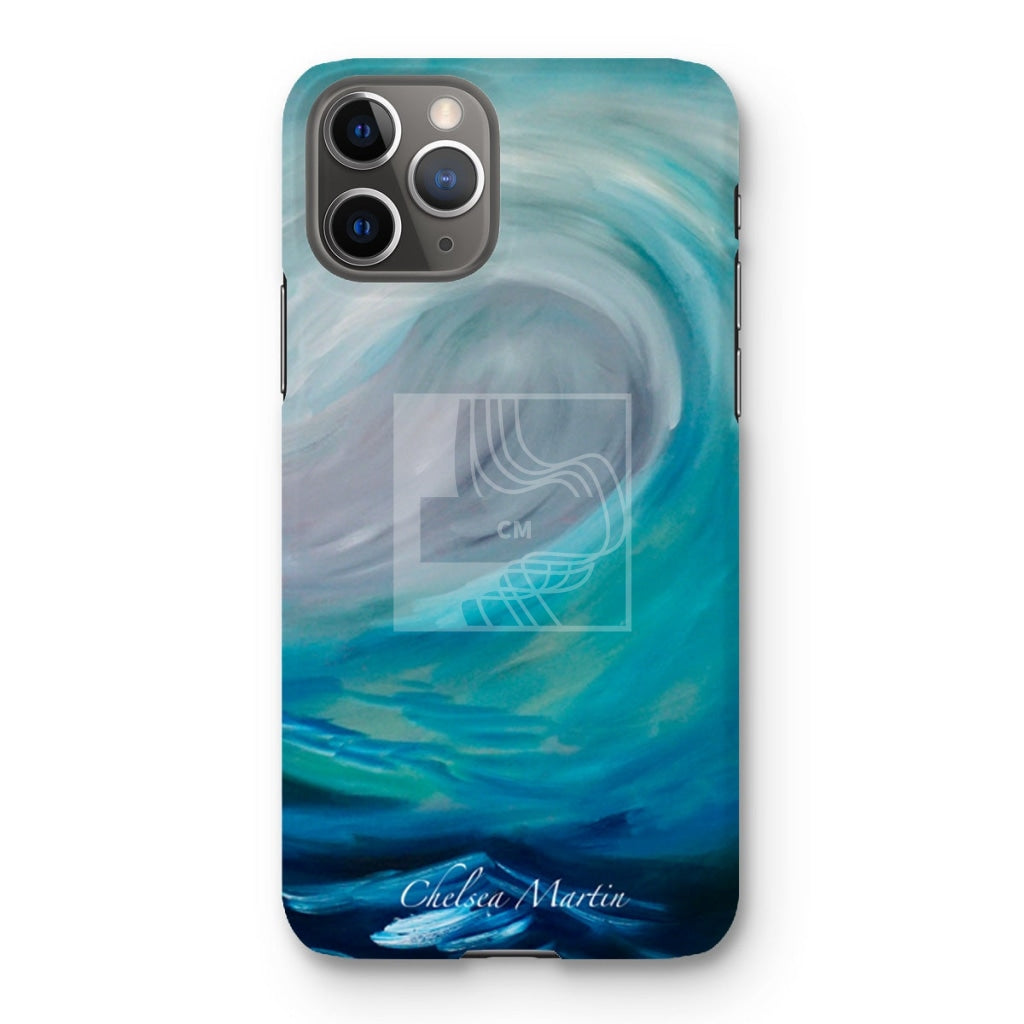 Wave Snap Phone Case Iphone 11 Pro / Gloss & Tablet Cases