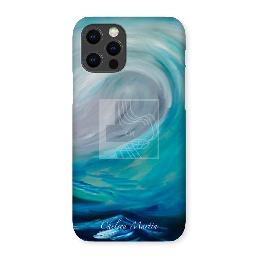 Wave Snap Phone Case Iphone 12 Pro / Gloss & Tablet Cases