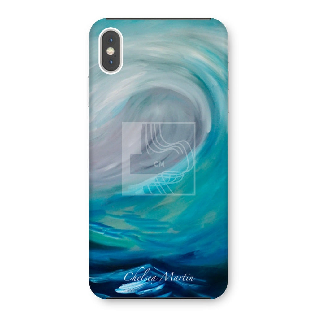 Wave Snap Phone Case Iphone Xs Max / Gloss & Tablet Cases