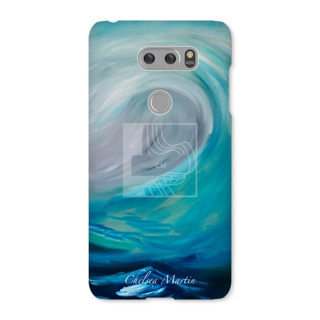 Wave Snap Phone Case Lg V30 / Gloss & Tablet Cases