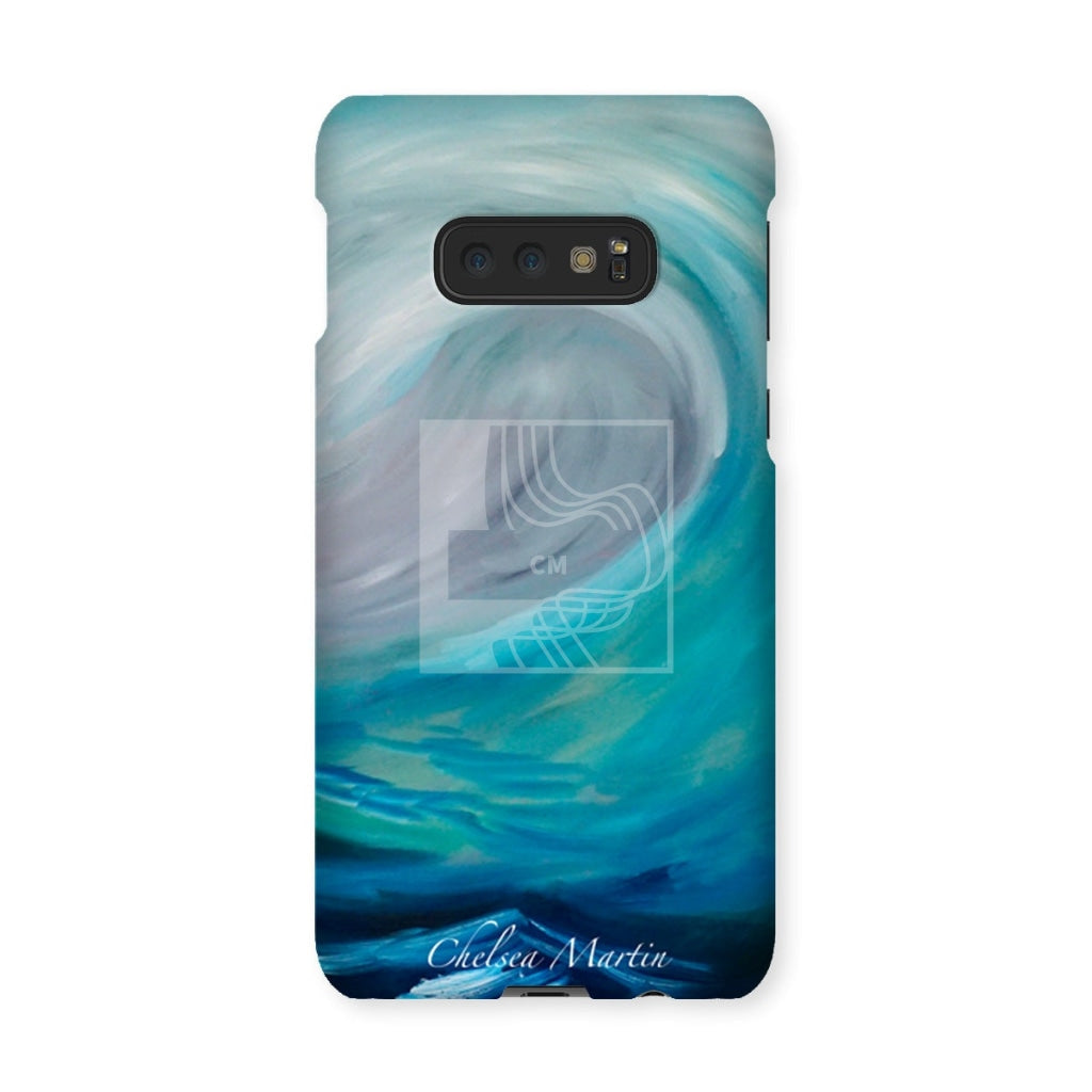 Wave Snap Phone Case Samsung Galaxy S10E / Gloss & Tablet Cases