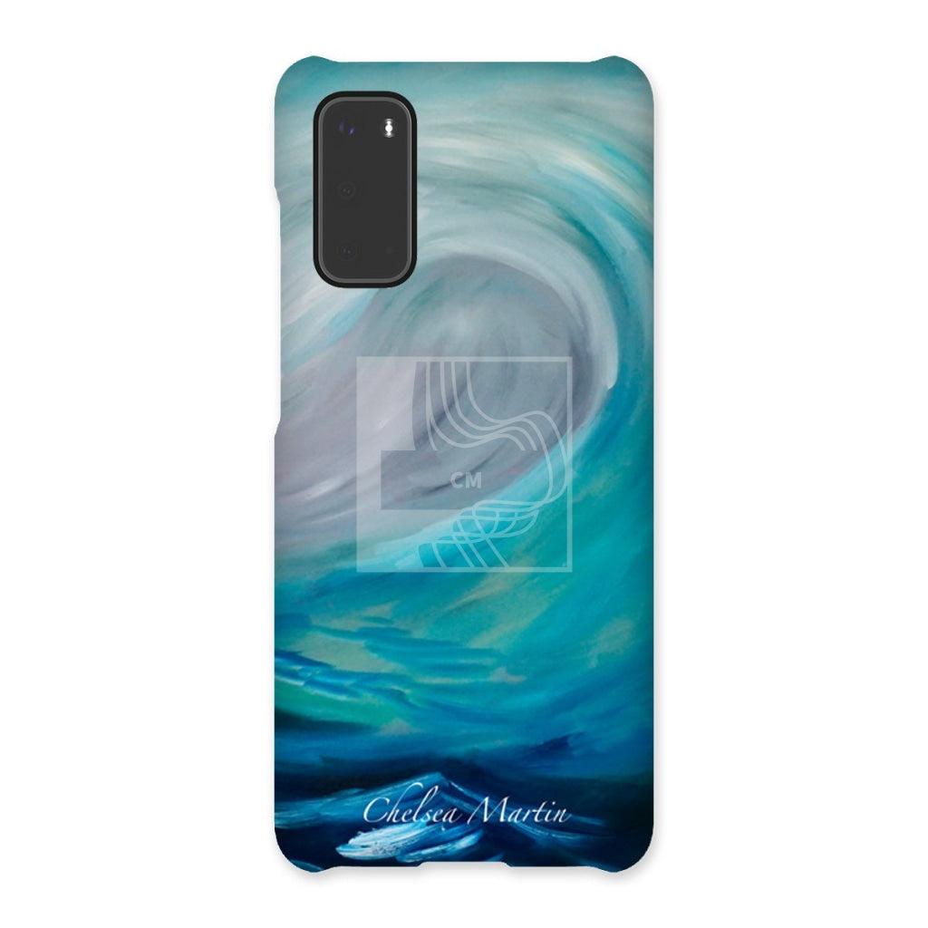 Wave Snap Phone Case Samsung Galaxy S20 / Gloss & Tablet Cases