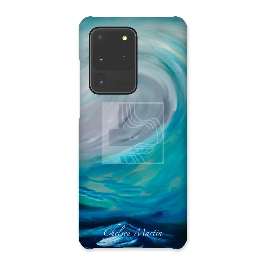 Wave Snap Phone Case Samsung Galaxy S20 Ultra / Gloss & Tablet Cases