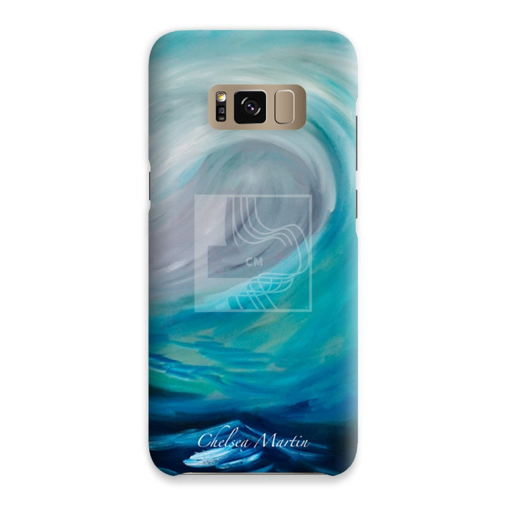 Wave Snap Phone Case Samsung Galaxy S8 / Gloss & Tablet Cases