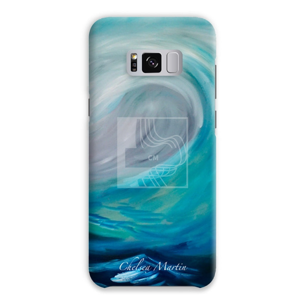 Wave Snap Phone Case Samsung Galaxy S8 Plus / Gloss & Tablet Cases