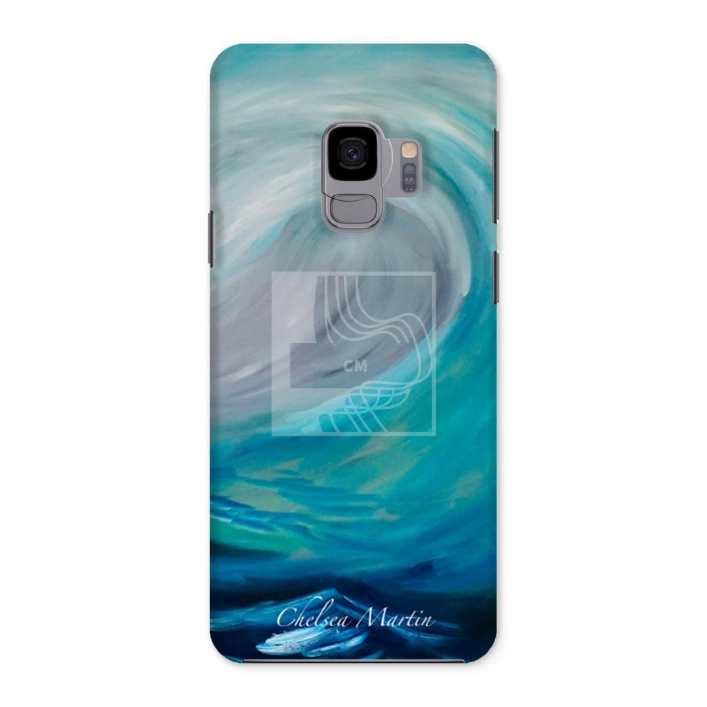 Wave Snap Phone Case Samsung Galaxy S9 / Gloss & Tablet Cases