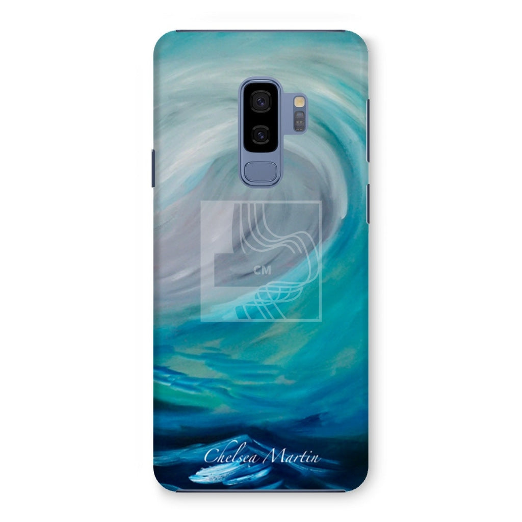 Wave Snap Phone Case Samsung Galaxy S9 Plus / Gloss & Tablet Cases