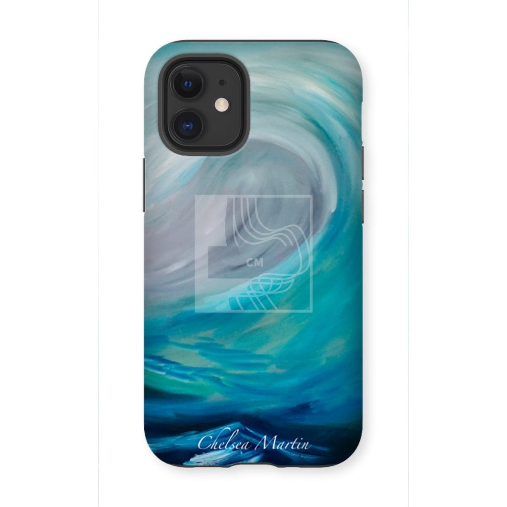 Wave Tough Phone Case Iphone 12 Mini / Gloss & Tablet Cases